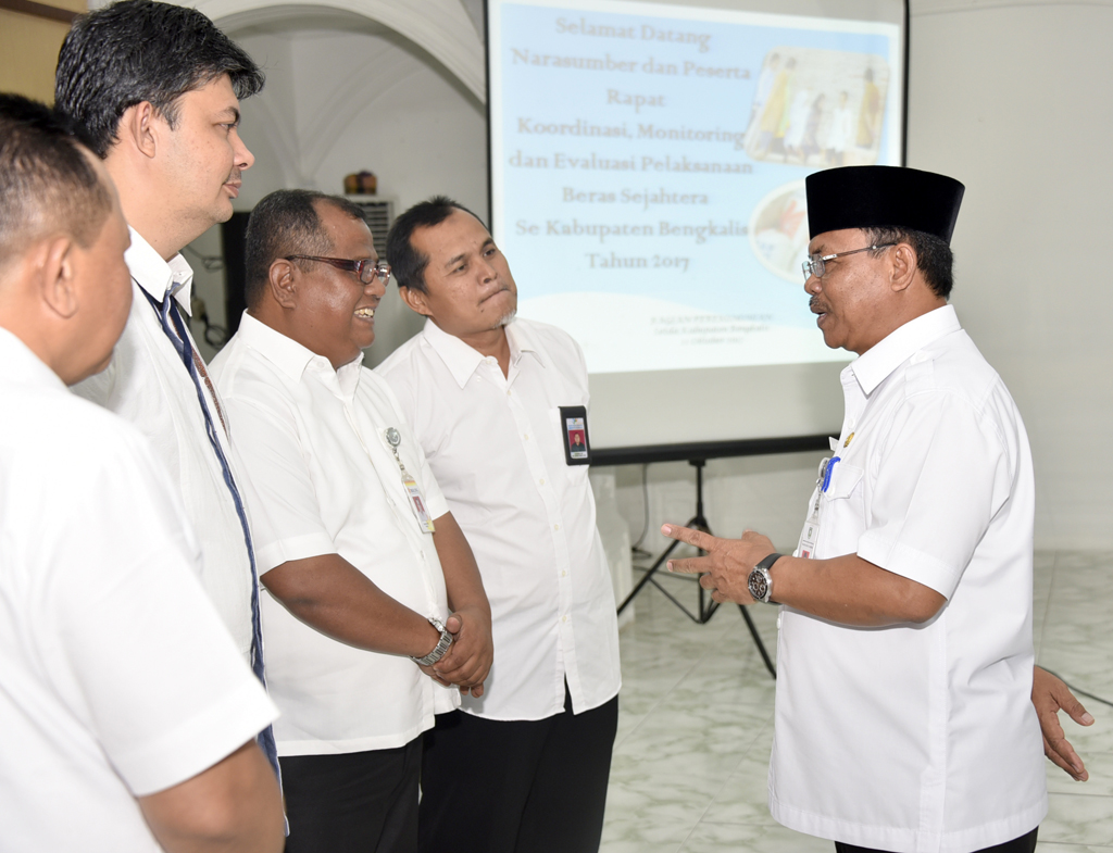 Tim Koordinasi Beras Sejahtera Kabupaten Diminta Untuk Mengoptimalkan Survei Di Lapangan