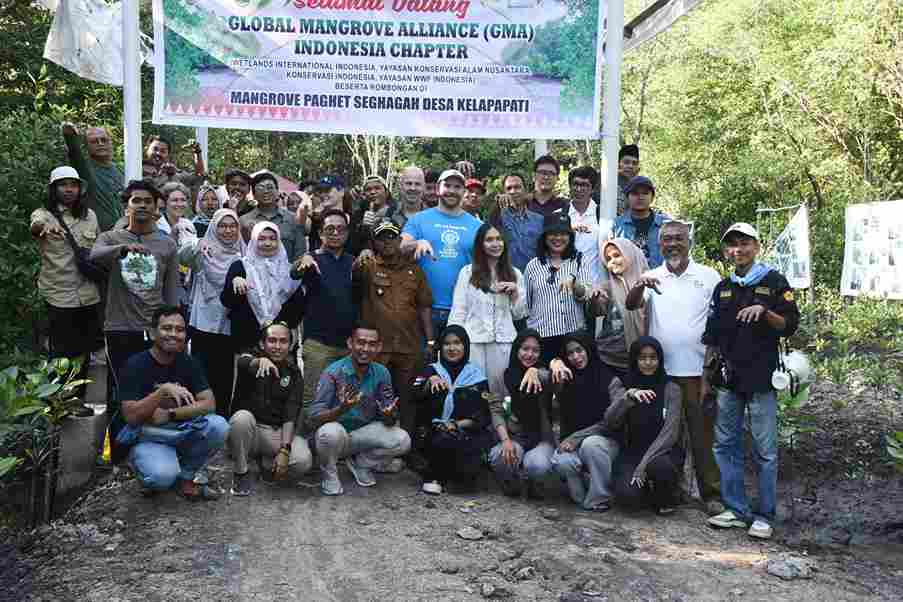 Bengkalis jadi Lokasi Pembelajaran Konservasi Mangrove Internasional