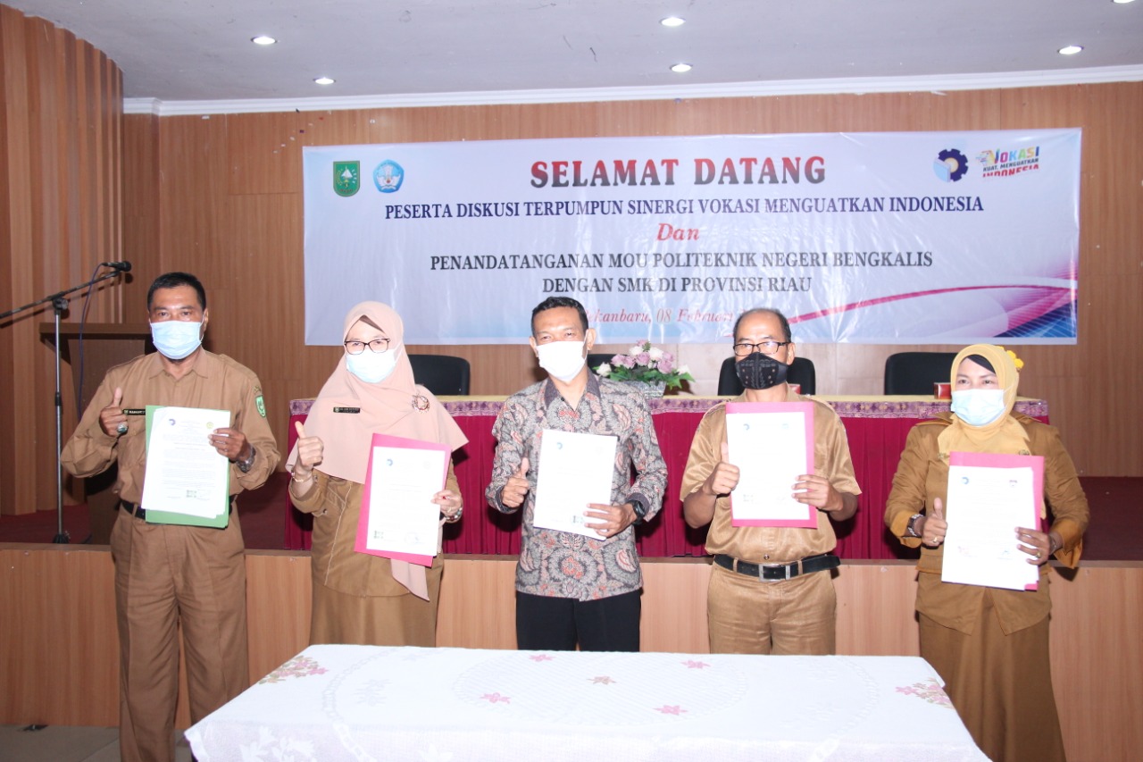 Polbeng Jalin Kerjasama Dengan SMK se-Riau