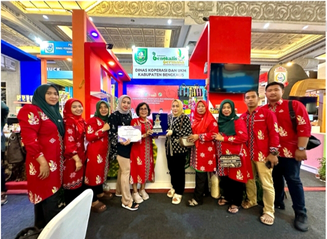 Pemkab Bengkalis Raih Juara I Stand Favorit, Di Pameran Jogja ITT Expo 2024