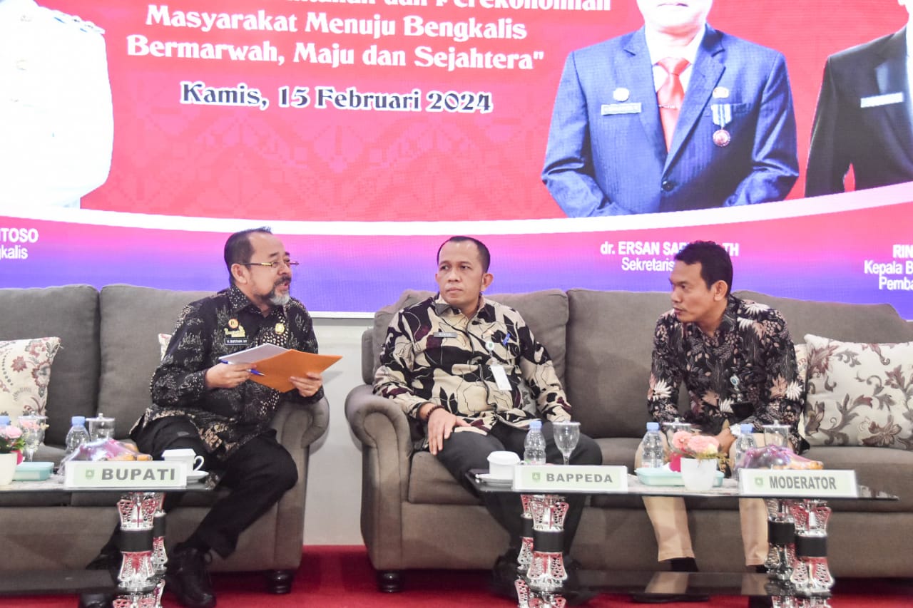 Himpun Masukan Wujudkan Bengkalis Bermasa, Bupati Buka FKP RKPD 2025