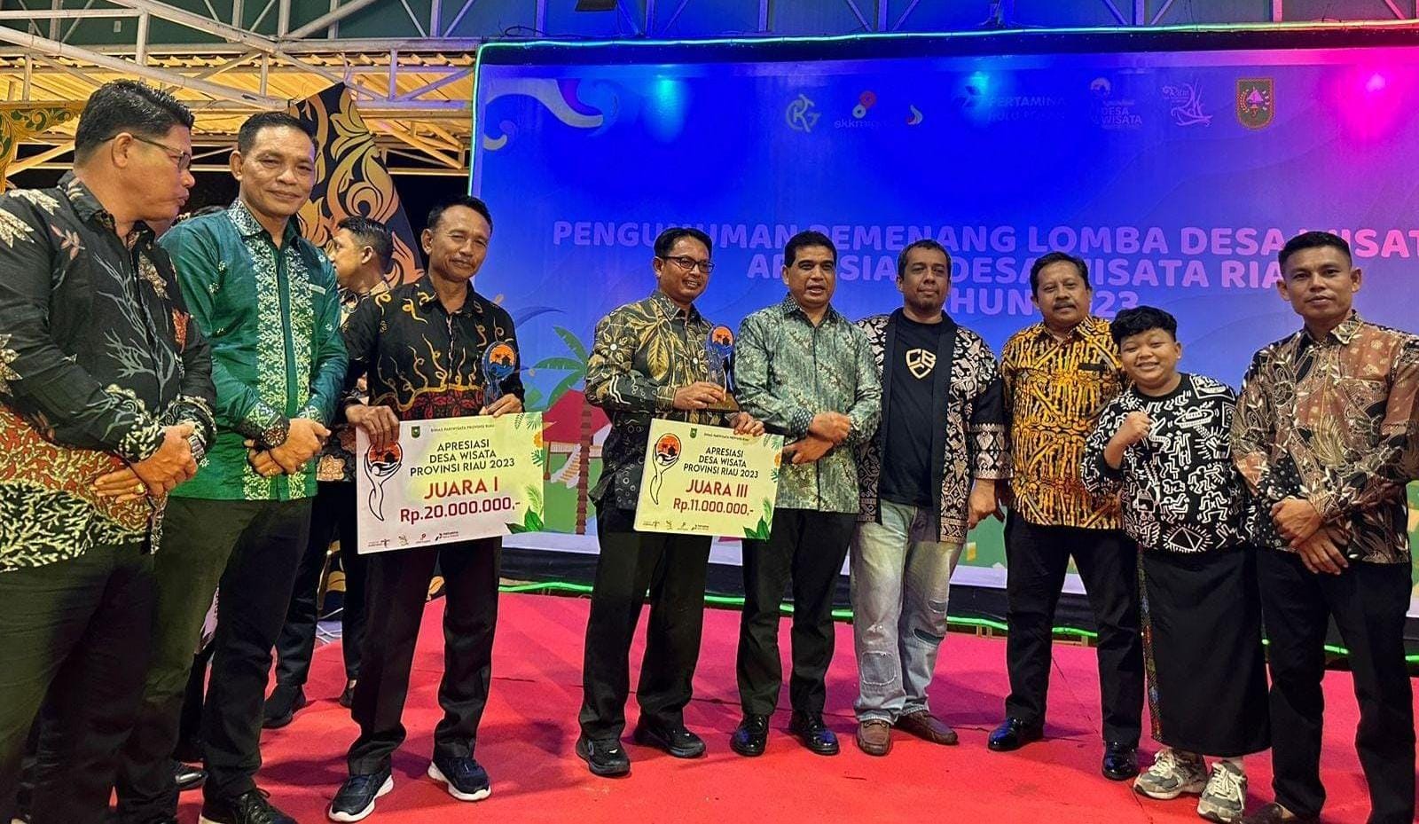 Desa Tanjung Punak, Rupat Utara Juara Pertama Desa Wisata Riau Tahun 2023