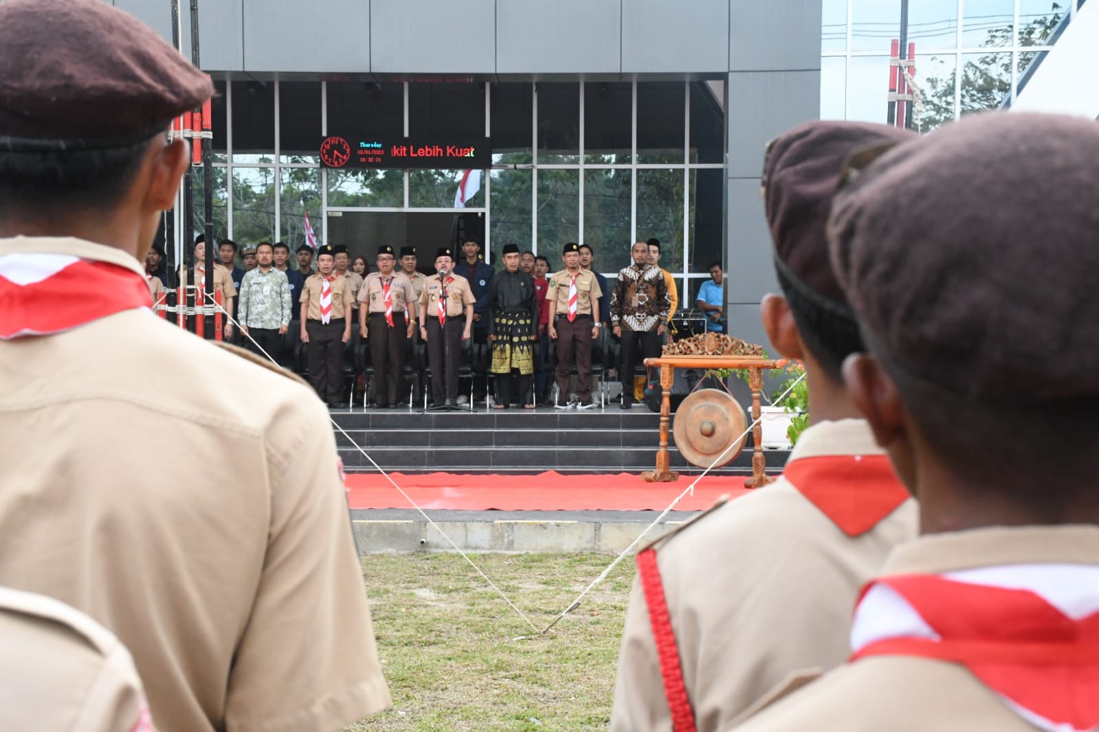 Dibuka Bupati Bengkalis, Kemah Budaya II Tingkat Penggalang dan Penegak Se-Provinsi Riau Resmi Dimulai