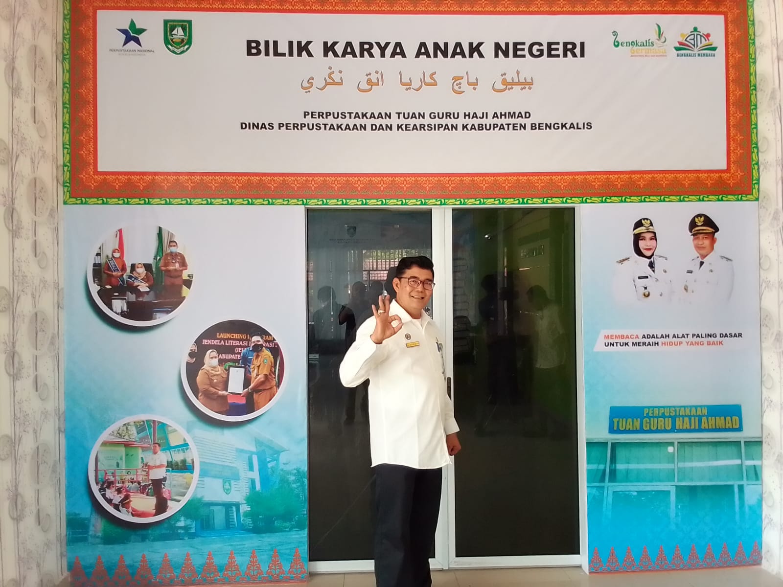 Dispersip Bengkalis Siapkan Bilik Karya Anak Negeri, Suwarto: Ini untuk Menghimpun Karya Penulis Bengkalis