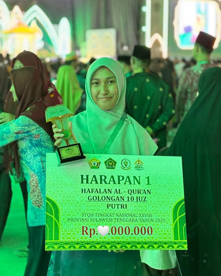 Debut Manis Latifah Naila: Semangat Orang Tua Antar Raih Juara Harapan 1 STQH Nasional