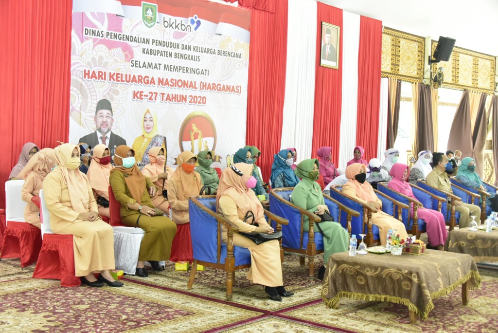 Disdalduk-KB Bengkalis Ikuti Peringatan Harganas Tingkat Provinsi Riau