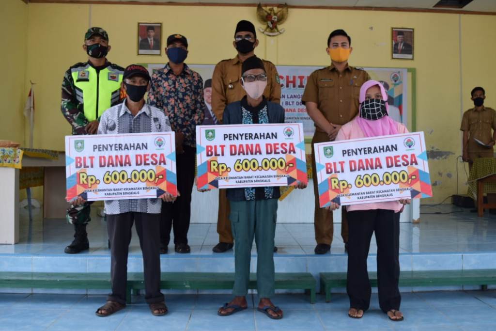 94 Desa di Kabupaten Bengkalis Sudah Salurkan BLT DD Tahap I