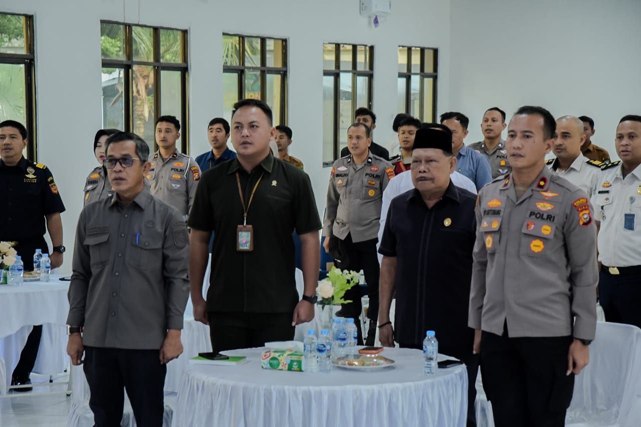 Tingkatkan Pelayanan Masyarakat, Bupati Bengkalis Hadiri Forum Konsultasi Publik Polres Bengkalis