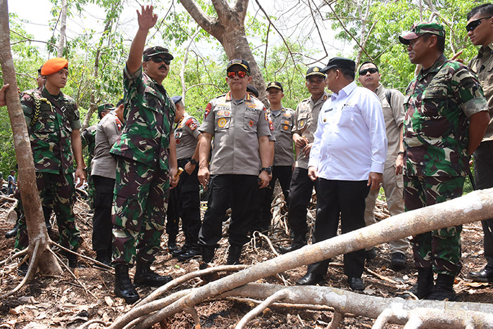 Bupati Bengkalis Amril Mukminin Ucapkan Terima Kasih, Panglima TNI Sebut Riau Sudah Nihil Titik Api