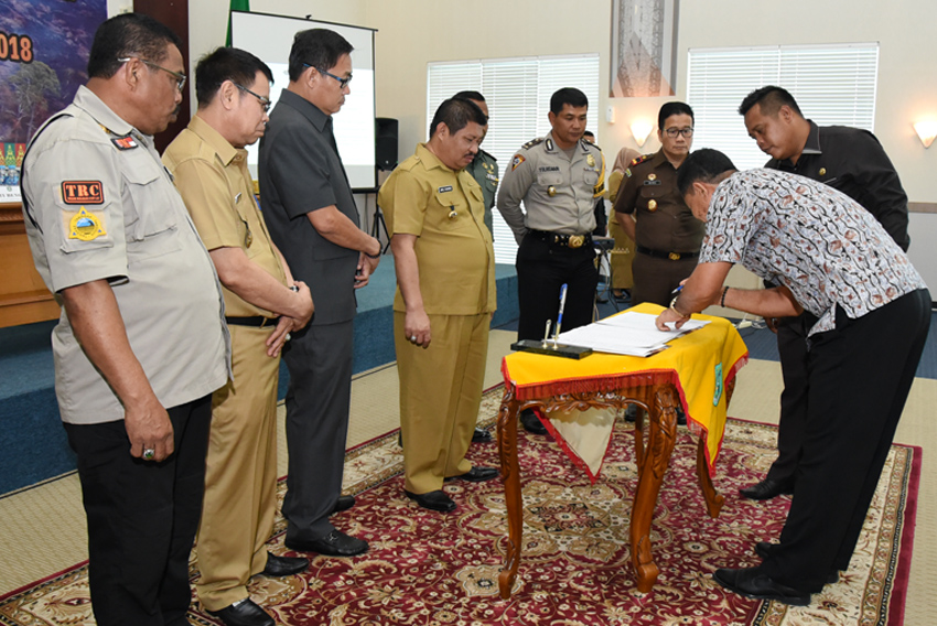 Maksimalkan Pencegahan Karhutla, Pemkab Bengkalis Gelar Rakor