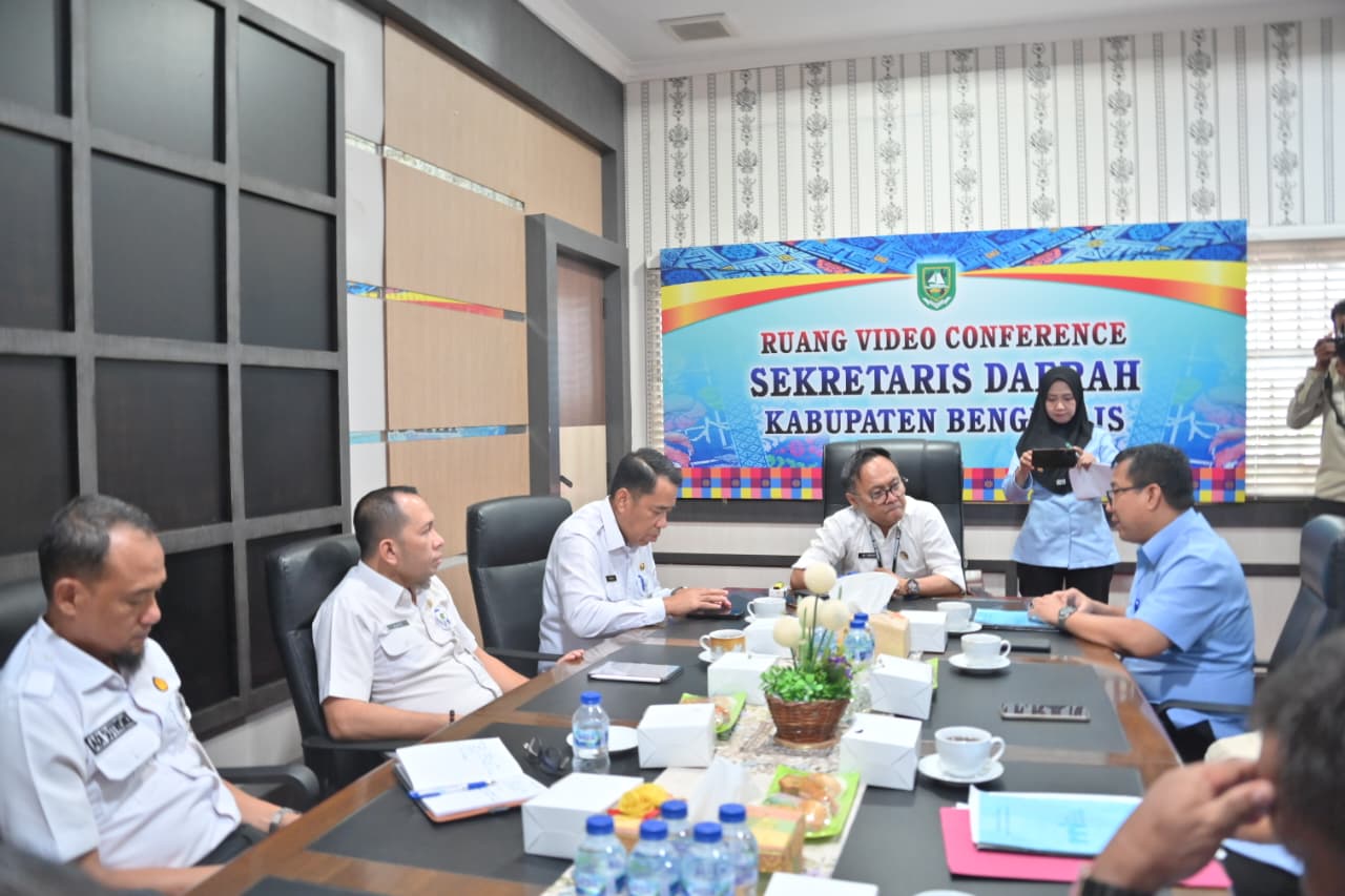 Sekda Ersan Saputra Terima Audiensi RRI Pekanbaru, Bahas Hibah Tanah untuk Penguatan Siaran RRI Bengkalis