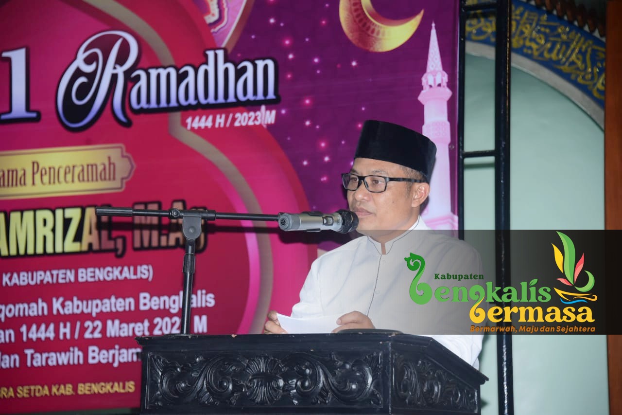 Safari Perdana H Bagus Santoso Sholat Tarawih Berjamaah Di Masjid