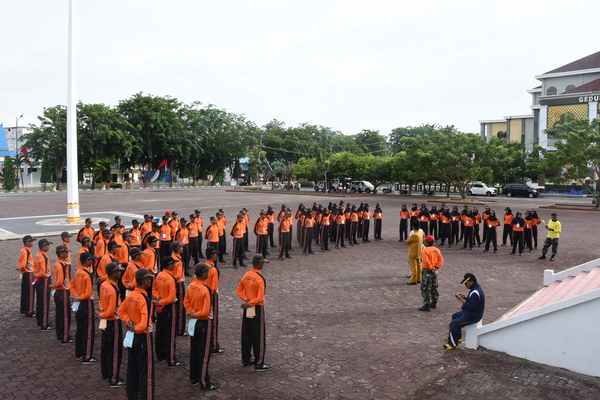 Sekda Bengkalis Bustami HY saat memberikan pengarahan