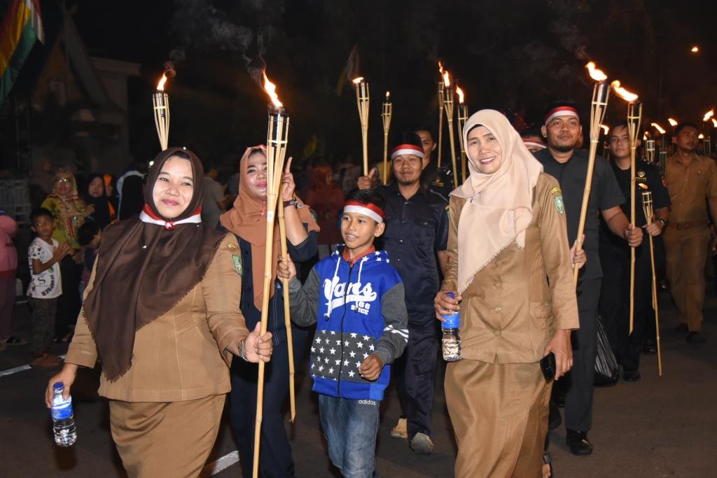 Rombongan ASN Kabupaten Bengkalis