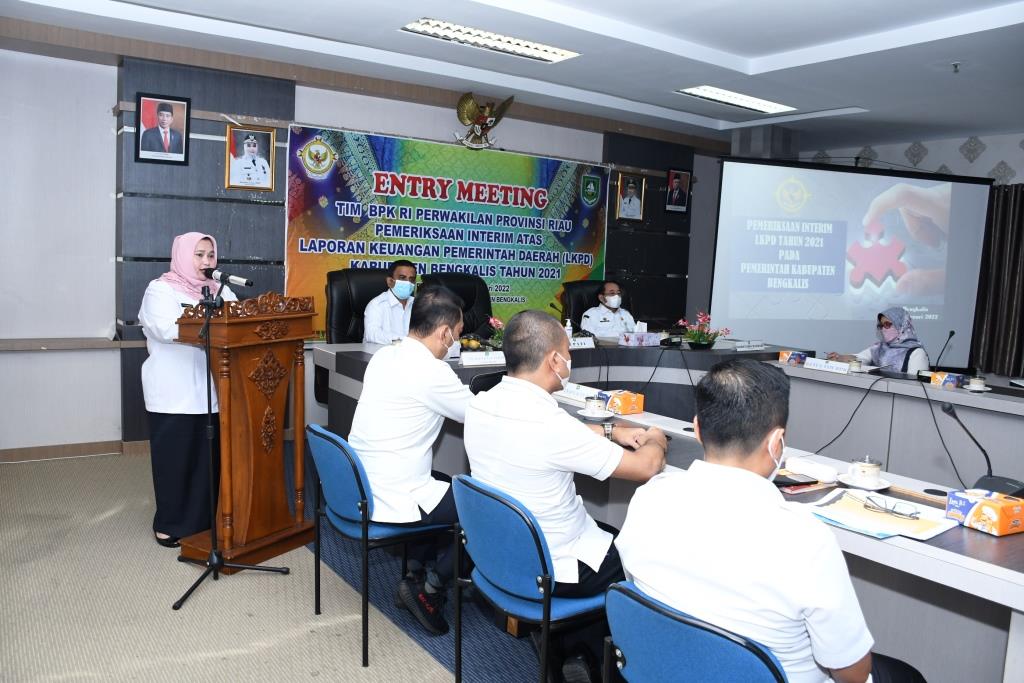 Entry Meeting Dengan Bpk Ri Bupati Kasmarni Minta Jajarannya Proaktif