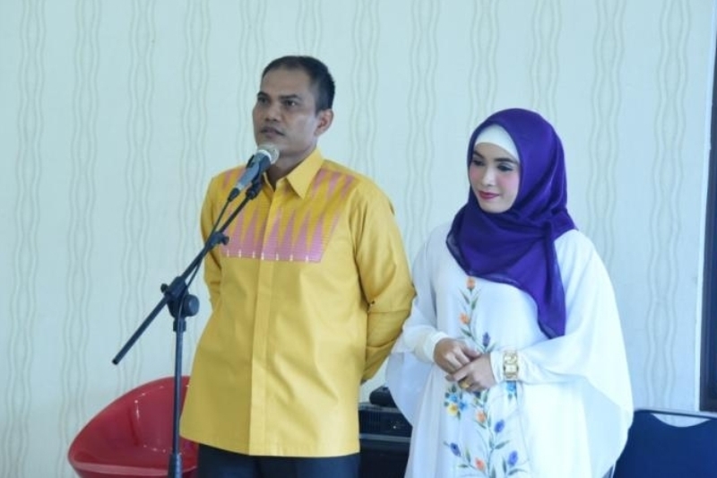 AKBP Yusup Rahmanto beserta istri